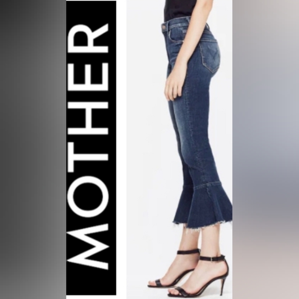 Mother The Cha Cha Fray Jeans Size 26
